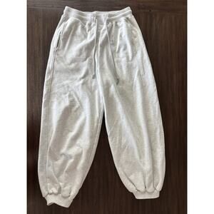 NAP Loungewear Balloon Jogger Sweatpants Gray Comfy S Read